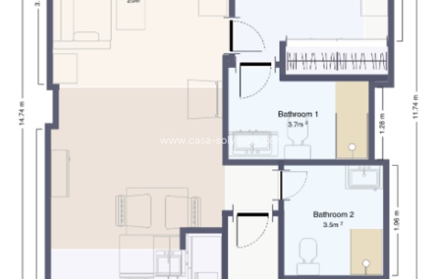 Revente - Appartement - Orihuela Costa - Costa Blanca