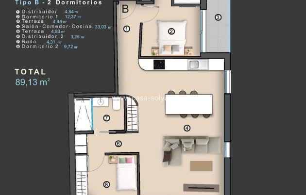 Obra nueva - Apartamento / piso - Torrevieja - Center