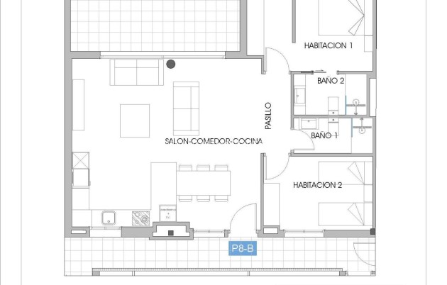 Obra nueva - Apartamento / piso - Villajoyosa - Cala de Finestrat