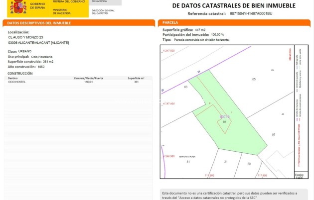 Resale - Commercial - Alicante - Costa Blanca