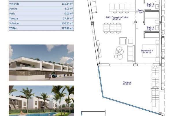 New Build - Bungalow - Pilar de la Horadada - pueblo