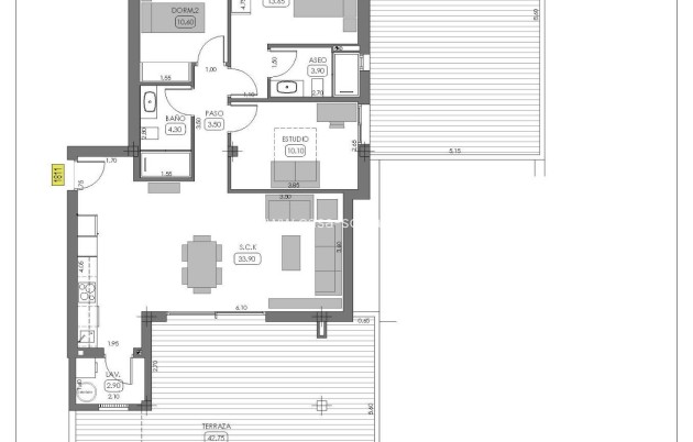 New Build - Bungalow - Algorfa - La Finca Golf Resort