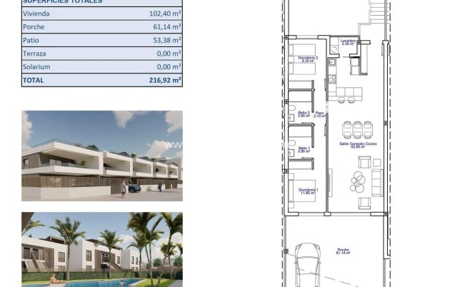 New Build - Bungalow - Pilar de la Horadada - pueblo