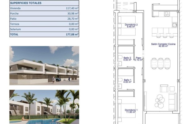 New Build - Apartment / flat - Pilar de la Horadada - pueblo