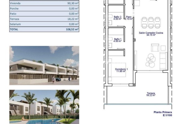 New Build - Apartment / flat - Pilar de la Horadada - pueblo