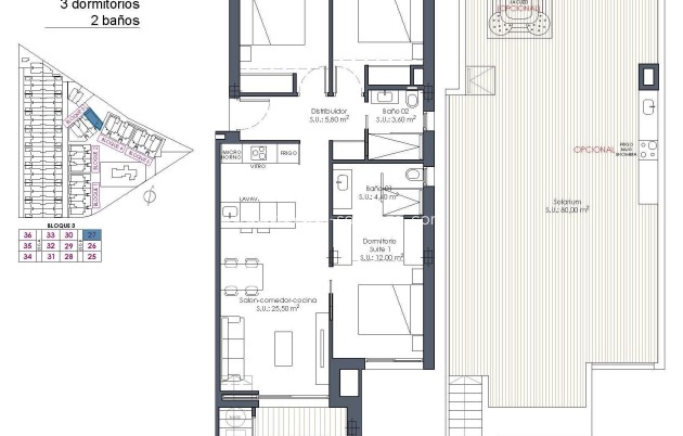 Nieuwbouw Woningen - Appartement / flat - Los Alcázares - Serena Golf