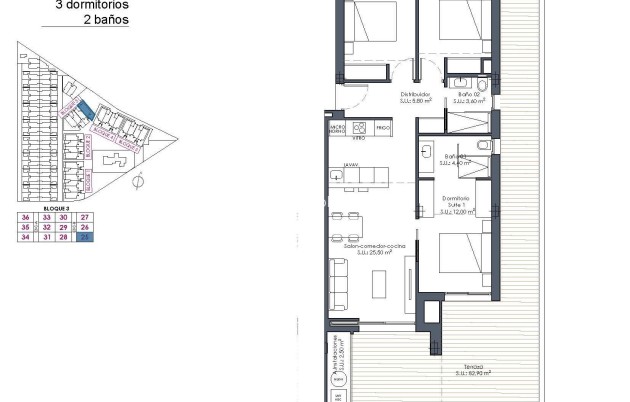Nieuwbouw Woningen - Appartement / flat - Los Alcázares - Serena Golf