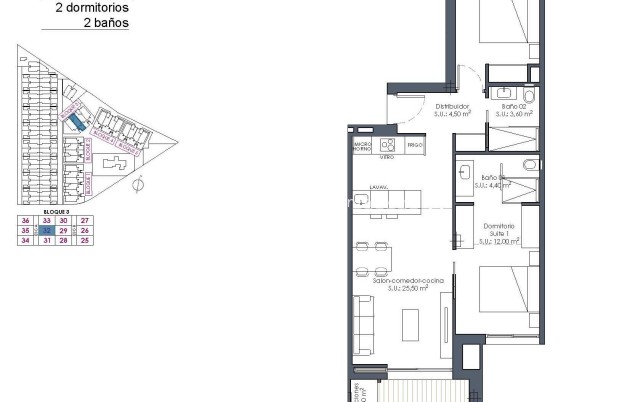 Nieuwbouw Woningen - Appartement / flat - Los Alcázares - Serena Golf