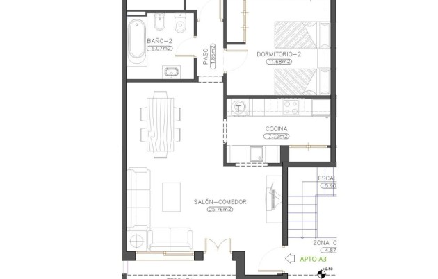 New Build - Apartment / flat - Cuevas del Almanzora - Herrerias