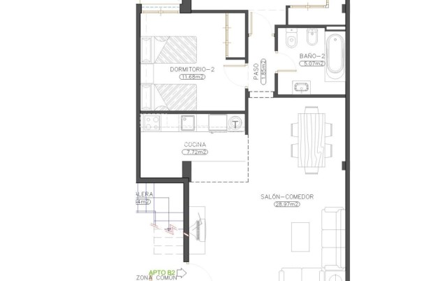 New Build - Apartment / flat - Cuevas del Almanzora - Herrerias