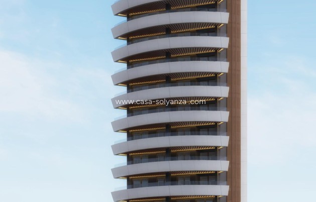 Nieuwbouw Woningen - Appartement / flat - Calpe - Playa Cantal Roig