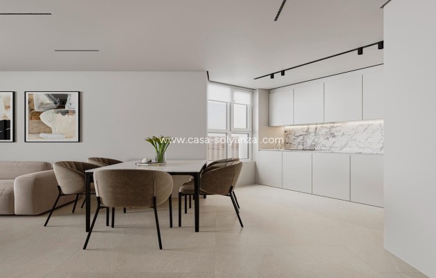 Nieuwbouw Woningen - Appartement / flat - Calpe - Playa Cantal Roig