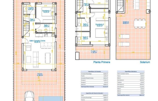 Nieuwbouw Woningen - Villa - Pilar de la Horadada - pueblo