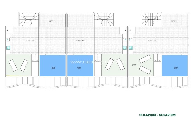 Nieuwbouw Woningen - Bungalow - Pilar de la Horadada - parques de Andromeda