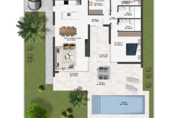 Nieuwbouw Woningen - Villa - Banos y Mendigo - Altaona Golf