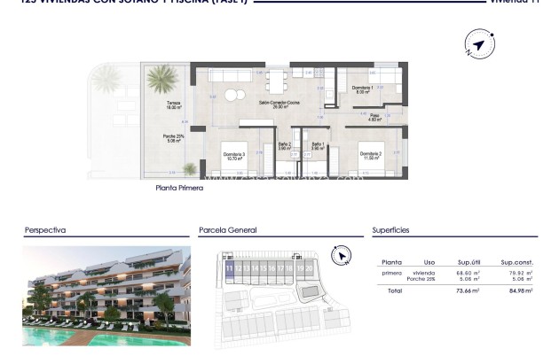 Nieuwbouw Woningen - Appartement / flat - San javier - Santiago de la Ribera
