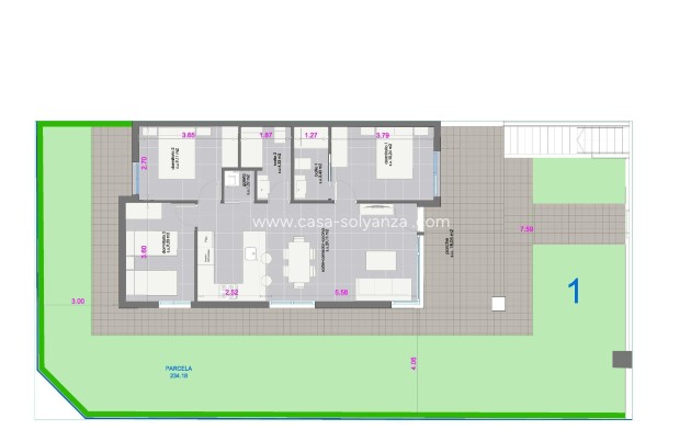 Nieuwbouw Woningen - Bungalow - Pilar de la Horadada - pueblo
