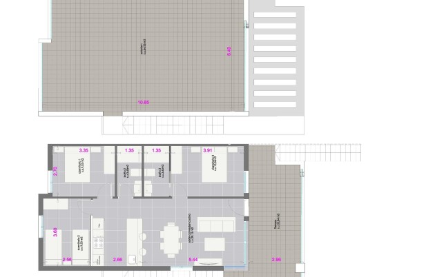 Nieuwbouw Woningen - Bungalow - Pilar de la Horadada - pueblo