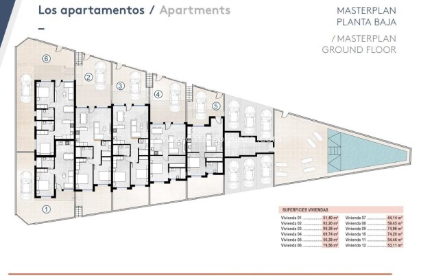 Nieuwbouw Woningen - Bungalow - San Pedro del Pinatar - Pueblo