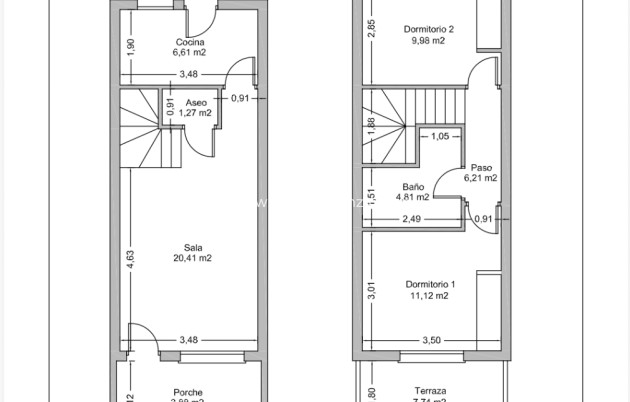 Revente - Adosado - Rojales - Ciudad Quesada