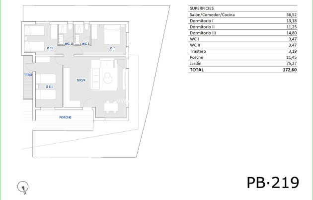 New Build - Bungalow - San Miguel de Salinas - Pueblo