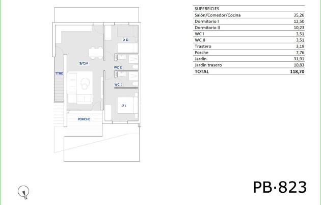 New Build - Bungalow - San Miguel de Salinas - Pueblo