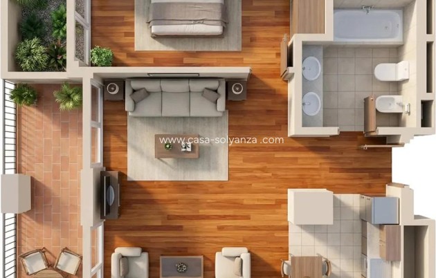 New Build - Apartment / flat - Vera - Puerto del Rey