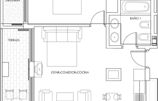 New Build - Apartment / flat - Vera - Puerto del Rey