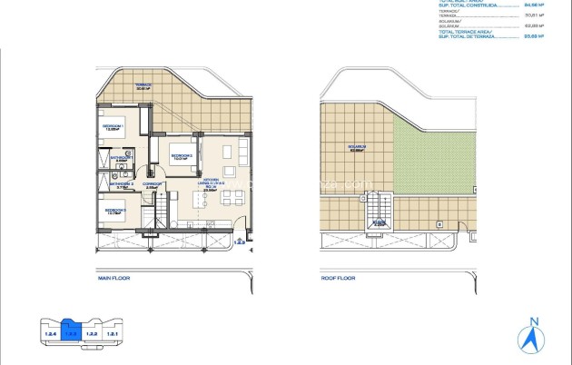 New Build - Apartment / flat - Los Alcázares - Serena Golf