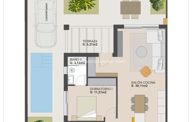 New Build - Quad - Torre Pacheco - El Alba