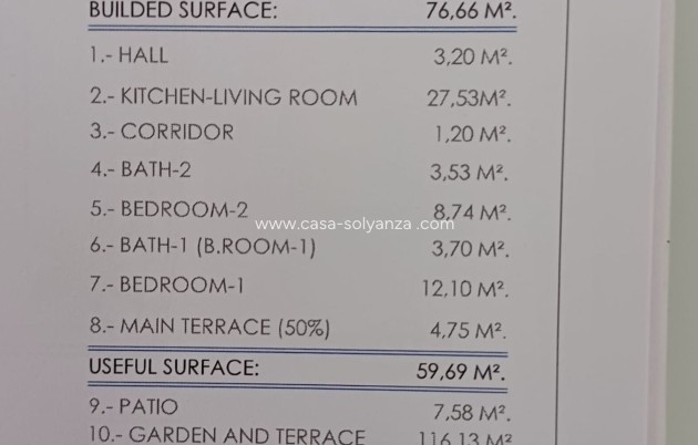 Resale - Apartment - Ground Floor - Orihuela Costa - Villamartín