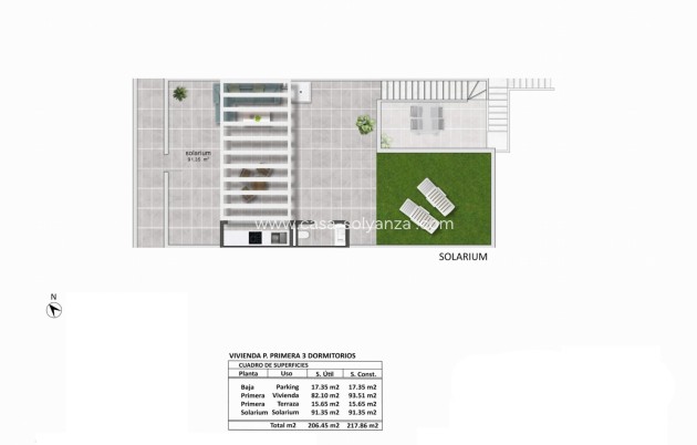 Resale - Apartment - Top Floor - Pilar de la Horadada