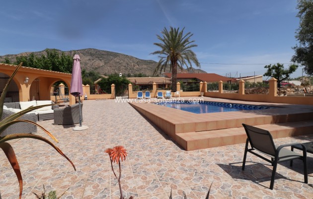 Wiederverkauf - Finca - Country Property - Hondón de las Nieves - La Canalosa