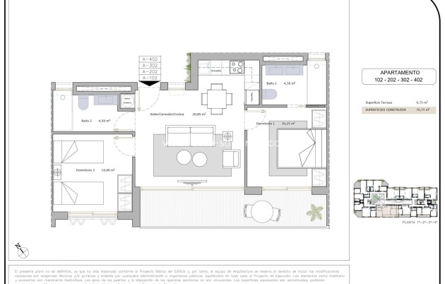 Nieuwbouw Woningen - Appartement / flat - San Pedro del Pinatar - Lo pagan
