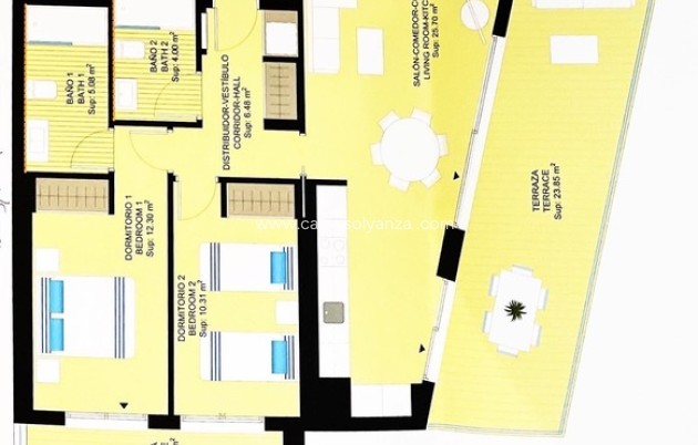 Resale - Apartment / flat - Dehesa De Campoamor - Costa Blanca