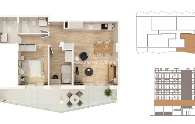 Nieuwbouw Woningen - Appartement / flat - Moncofa - Playa de Moncofa