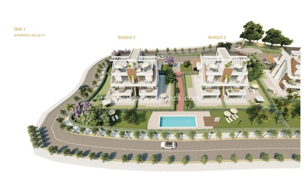Nieuwbouw Woningen - Appartement / flat - Fuente Alamo - Hacienda del Alamo