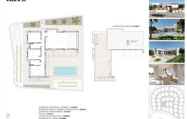 Nieuwbouw Woningen - Villa - Fuente Alamo - Hacienda del Alamo