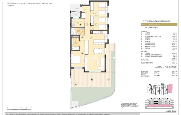 New Build - Apartment / flat - Finestrat - Campana Garden