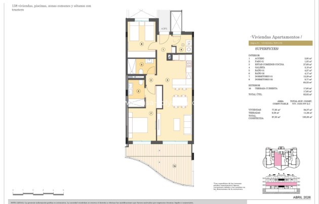 New Build - Apartment / flat - Finestrat - Campana Garden
