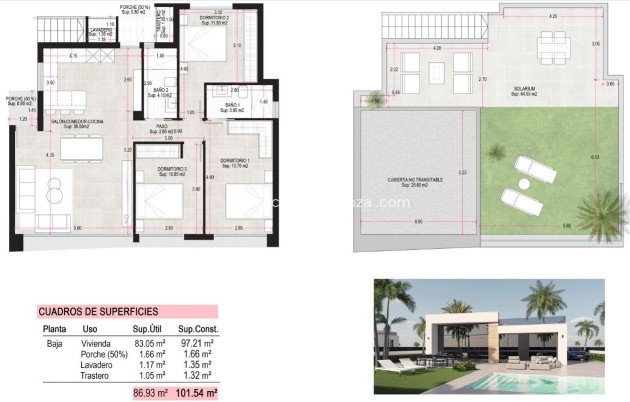 Obra nueva - Villa - Alhama de Murcia - Condado De Alhama