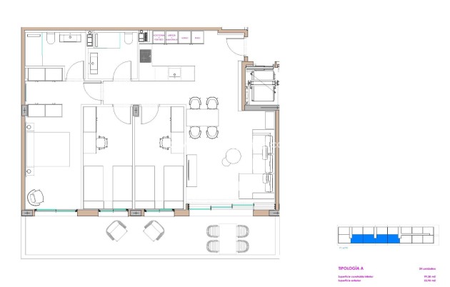 Nieuwbouw Woningen - Appartement / flat - Moncofa - Playa de Moncofa