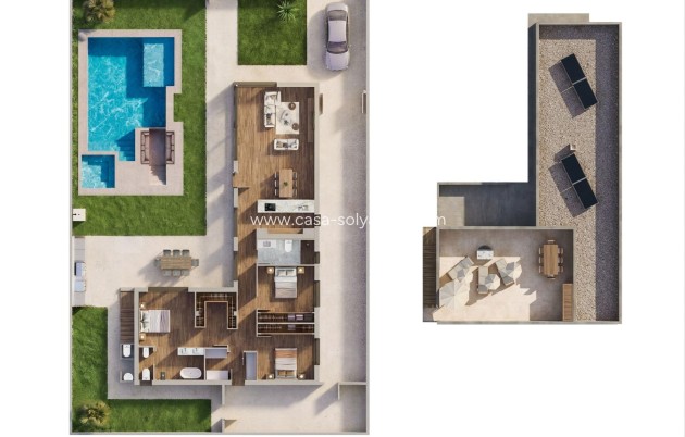 Nieuwbouw Woningen - Villa - Sucina - pueblo