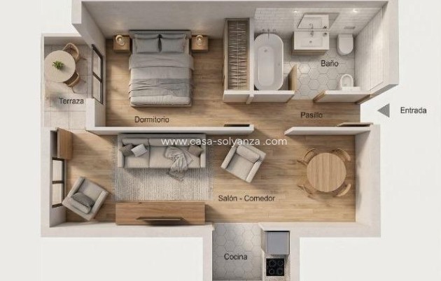 Herverkoop - Appartement / flat - Torrevieja - Playa del Cura