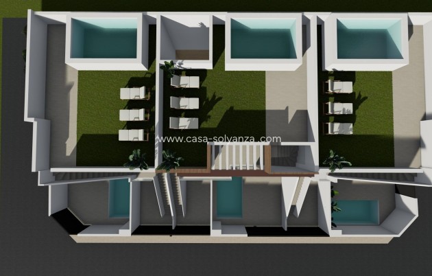 Nieuwbouw Woningen - Bungalow - San Pedro del Pinatar - Lo pagan