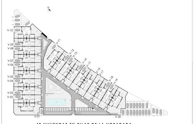 Nieuwbouw Woningen - Bungalow - Pilar de la Horadada - pueblo