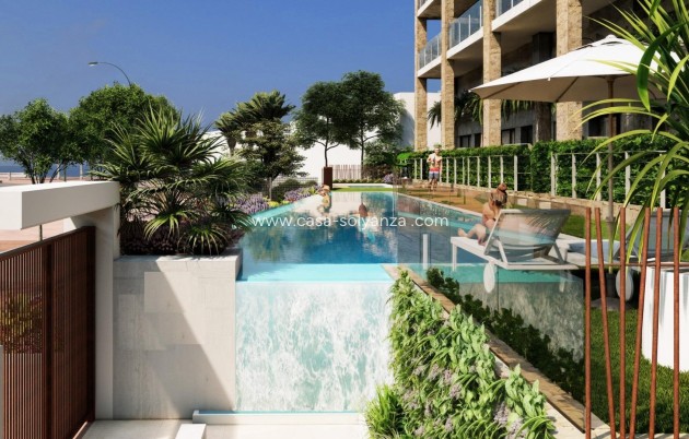 Nieuwbouw Woningen - Appartement / flat - Villajoyosa - Puntes del Moro