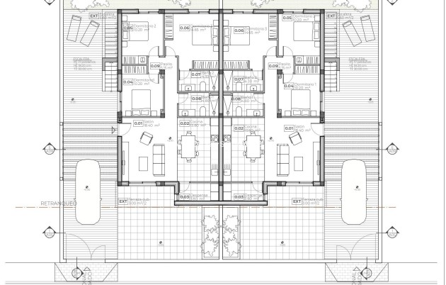 Nieuwbouw Woningen - Villa - Puerto de Mazarron - Caleñares