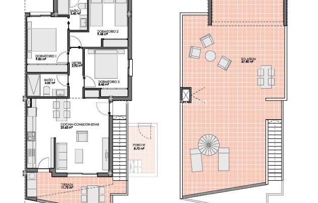 Nieuwbouw Woningen - Bungalow - Pilar de la Horadada - Lo Romero Golf