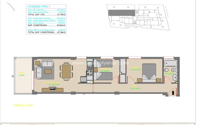 Herverkoop - Appartement / flat - Guardamar del Segura - Puerto Deportivo